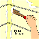 Préparation pour la peinture extérieure