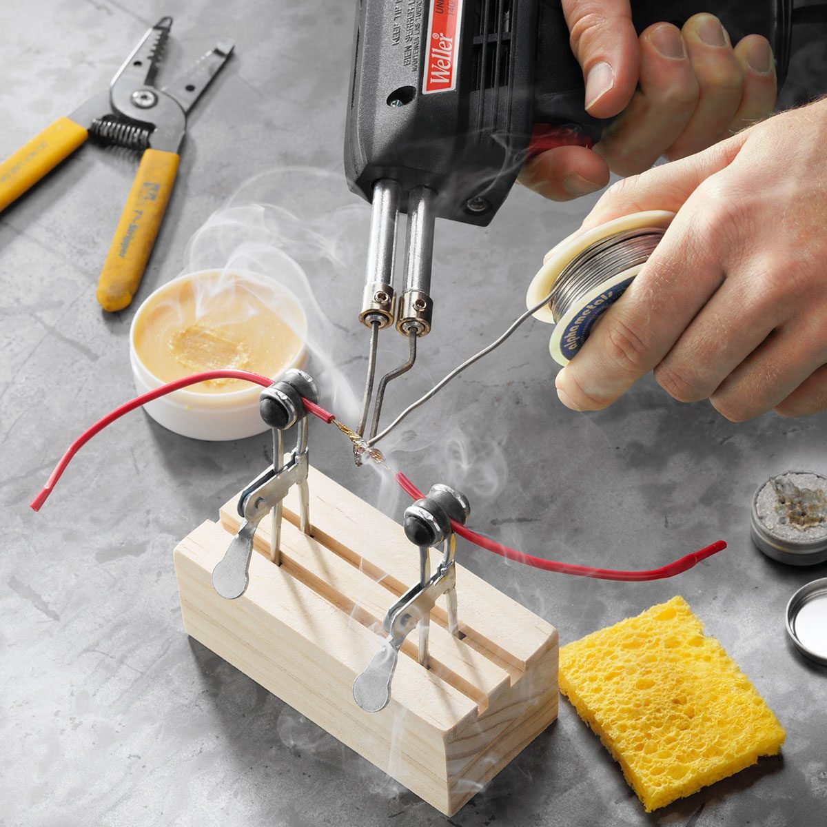 How To Solder Wires Fhmd23 Diyl Soldering Wires Md 08 22 1b Ft