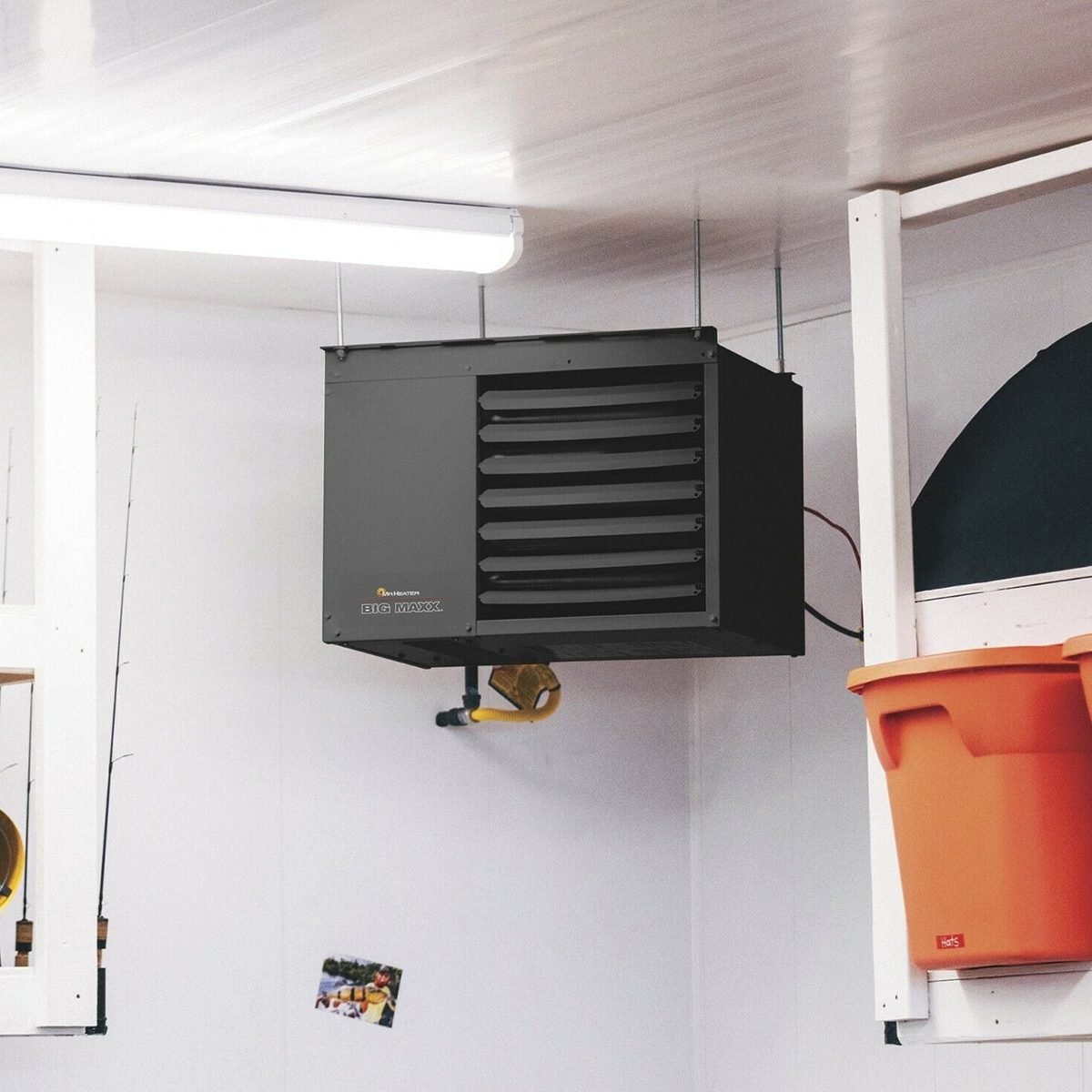 The Mr. Heater Garage Heater Allows You to Use Your Workshop All Year Long