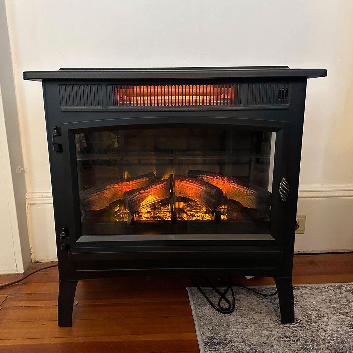 We Tested the Duraflame Electric Fireplace, and It Delivers Warmth and Ambience
