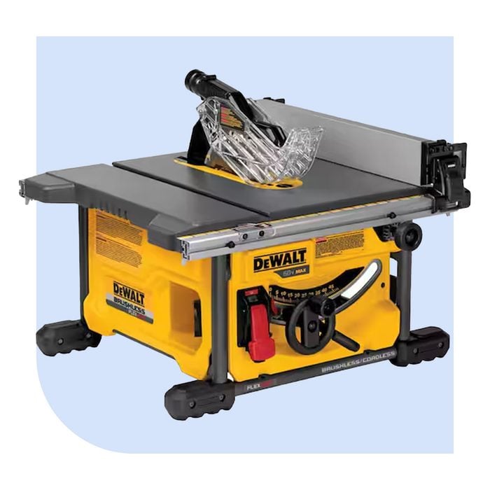 Kit de scie à table sans fil Dewalt Flexvolt 60V