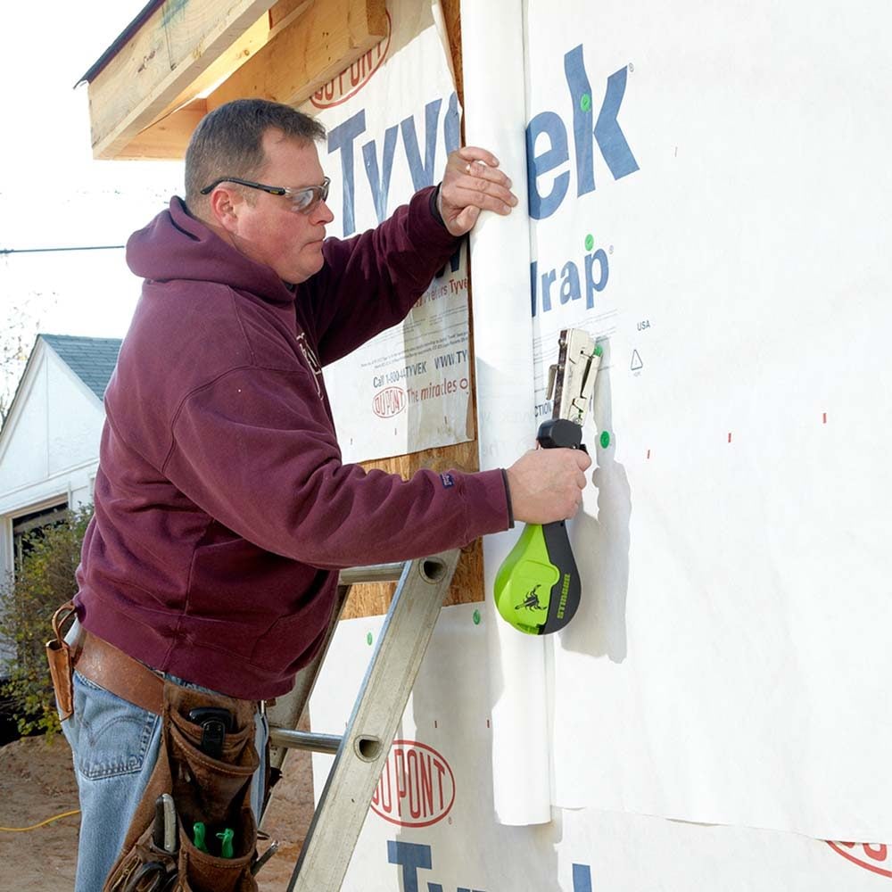 Emballage de maison qui se chevauche au moins six pouces | Conseils Pro Construction