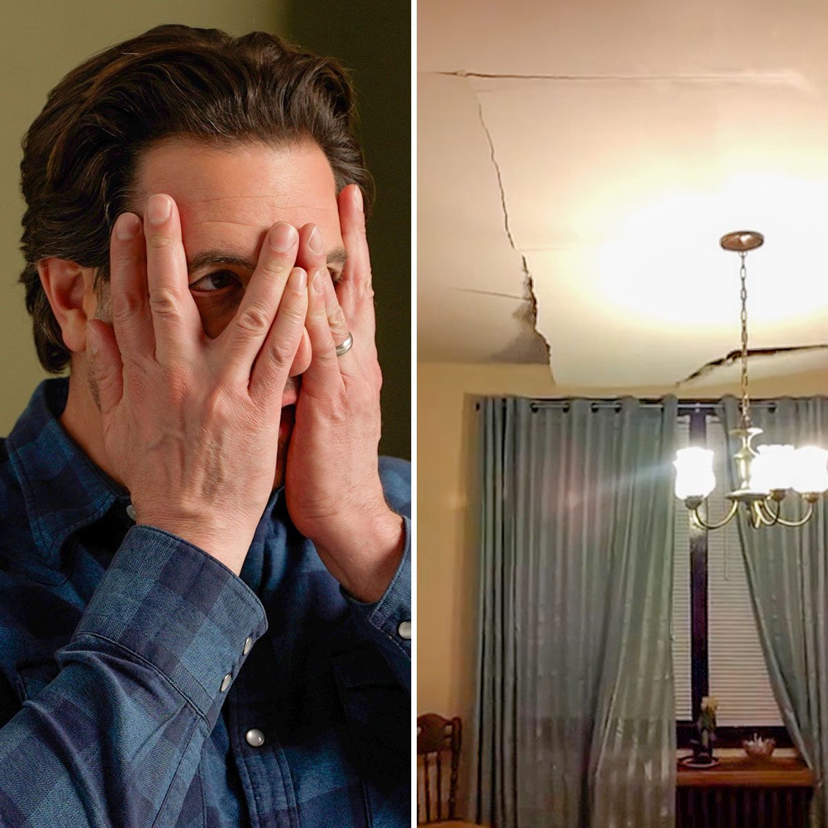 Fissure au plafond ? Voici quand c'est un signal d'alarme, selon Scott McGillivary