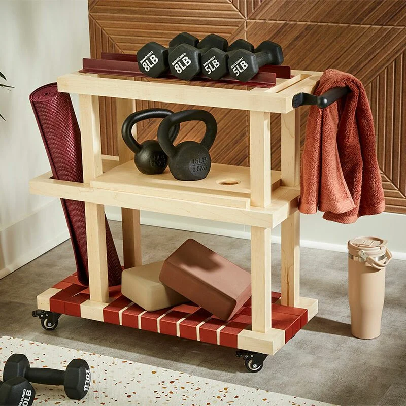 Turn Mess into Success with This Home Gym Storage Caddie