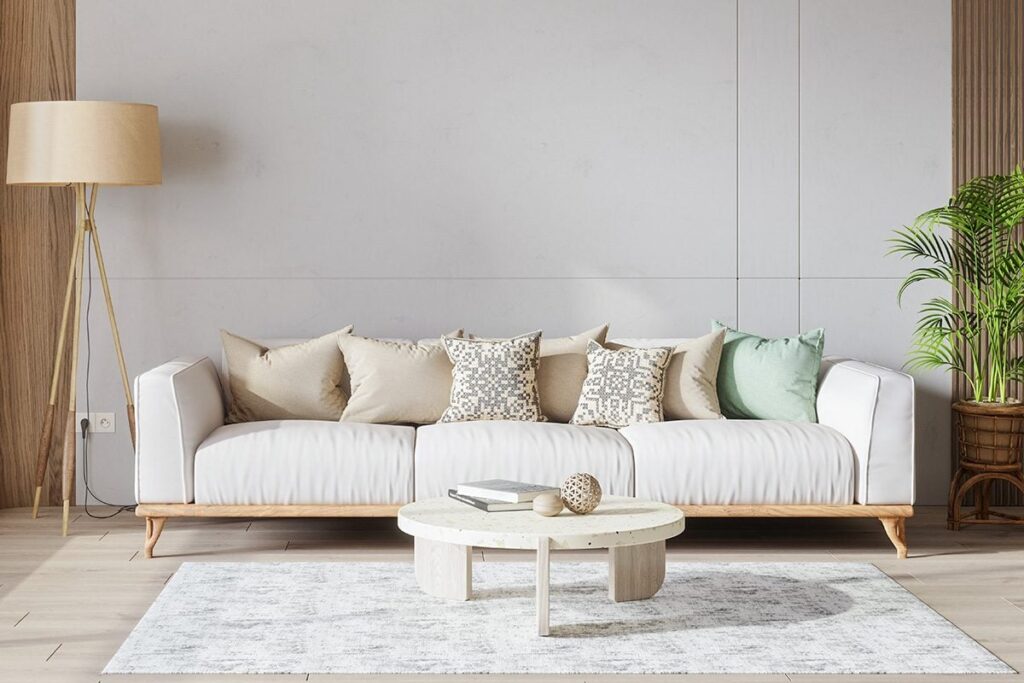 Everything to Know to Keep a White Sofa Looking Brand New