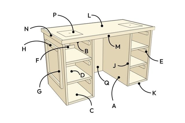Fabriquez une table de blocs de construction. Toute la famille adorera la table Lego Ta.