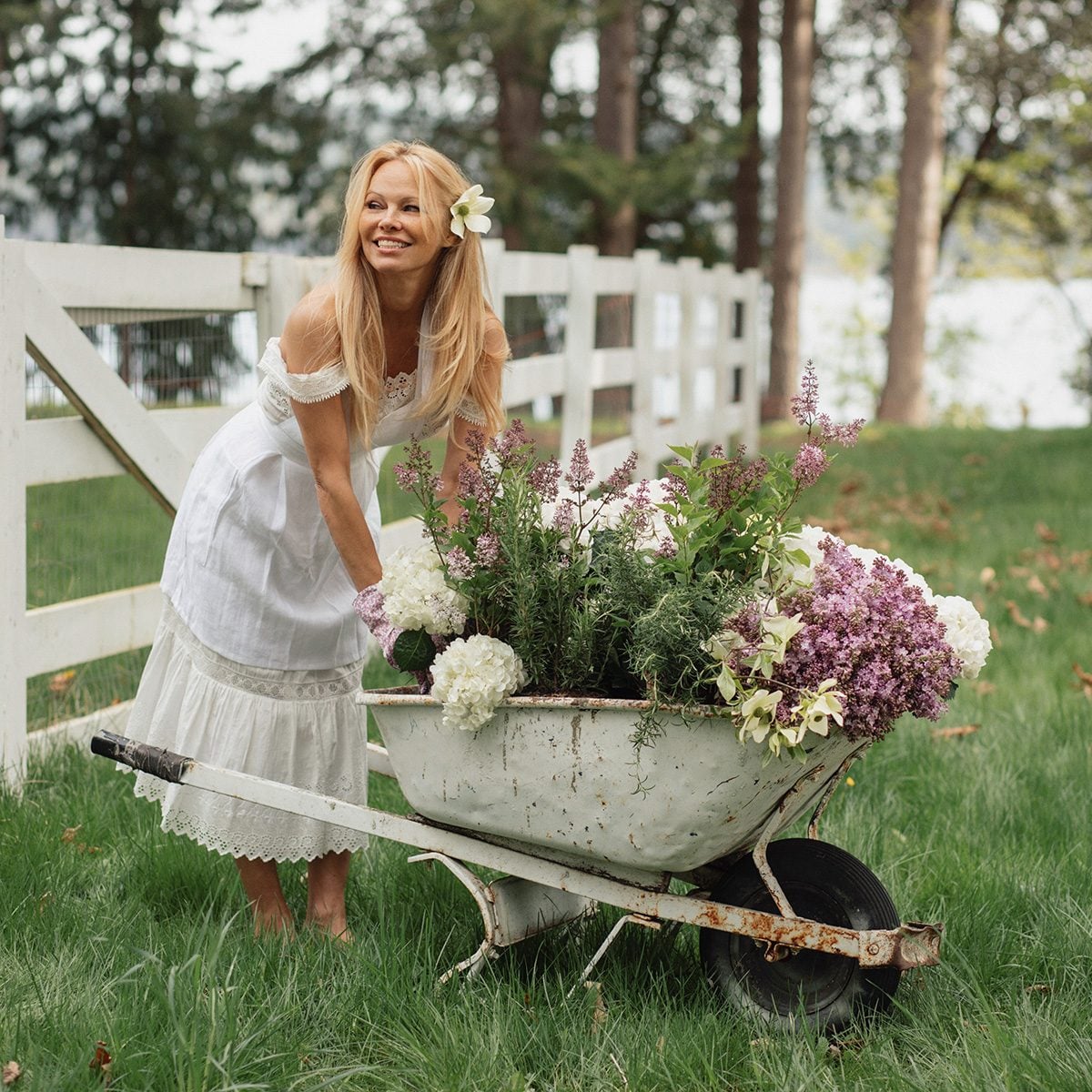 Watch Pamela Anderson Transform Her Grandparents’ Home in “Pamela’s Garden of Eden”